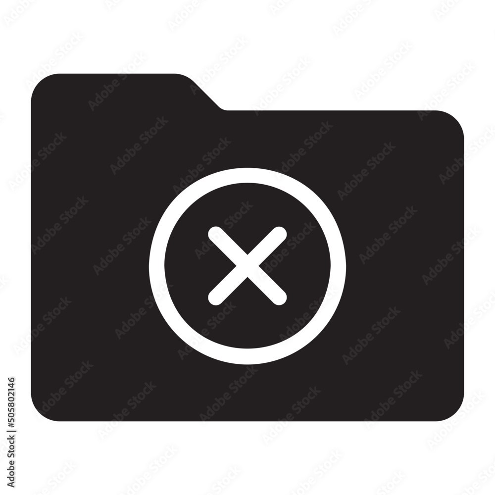 folder glyph icon