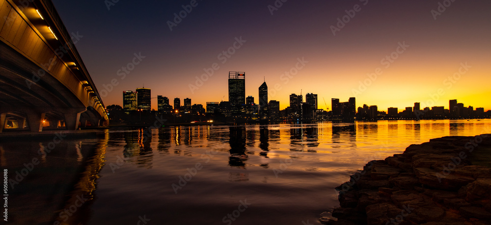 Fotografie PERTH WESTERN AUSTRALIA SUNRISE