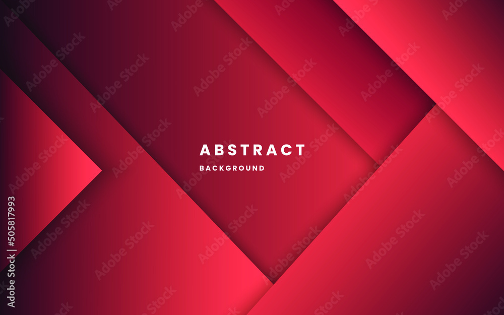 Red gradient background overlap layer on black space for background design. modern elegant design background. illustration vector 10 eps.