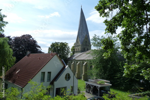 Schiefer Turm Kirche St. Thomä in Soest
