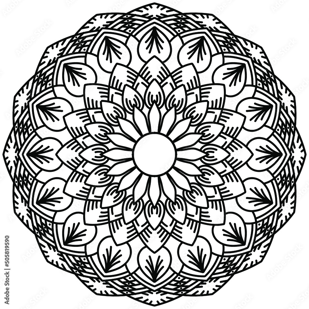 Fototapeta premium abstract background mandala