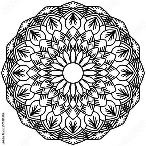 abstract background mandala