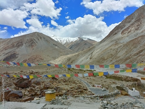 View of Ladakh and Pangong Tso