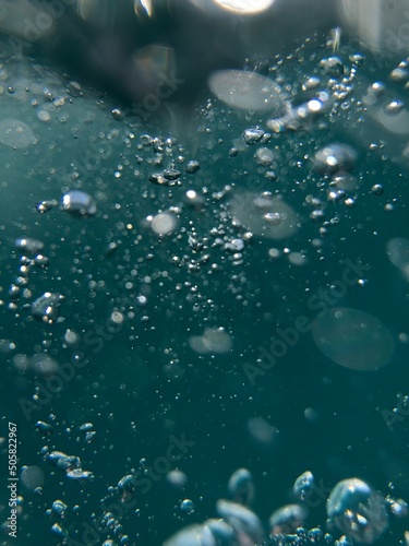 bubbles in water Sochi August 2018