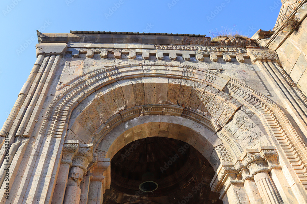 Fragment of Tatev Monastery in Armenia