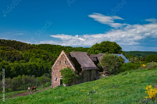 vieille ferme en ruine