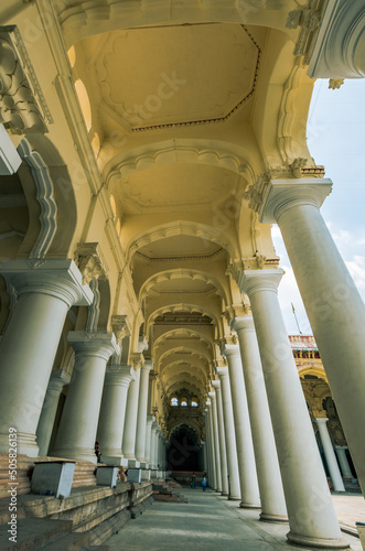 The Nayakkar Palace, Madurai, Tamil Nadu, India. photo