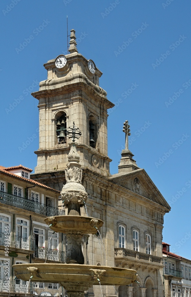 Basilica St. Peter in Guimaraes, Norte - Portugal 