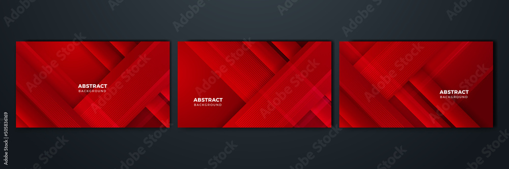Abstract dark red geometric shapes background. Vector abstract graphic design banner pattern presentation background web template. Abstract dark red geometric shapes background. Vector abstract graphic design banner pattern presentation background web template.