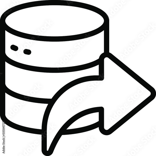 Send Data Icon