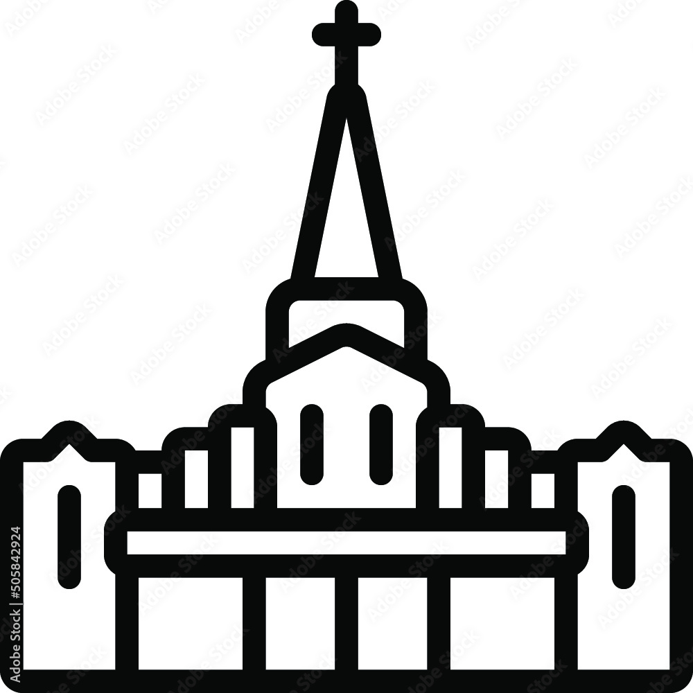 Mega Church Icon Mega Church Icon