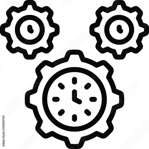 Time Management Icon