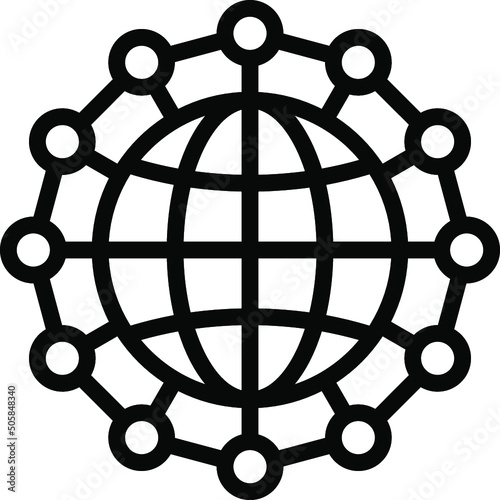 Global Network Icon