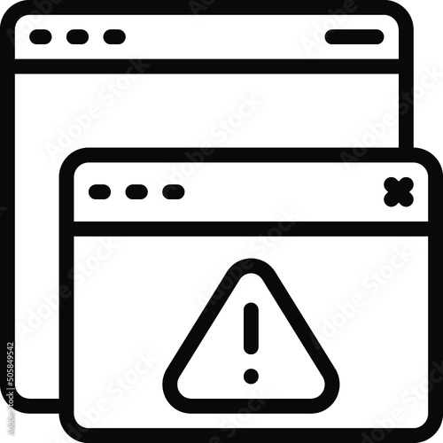 Website Pop Up Icon