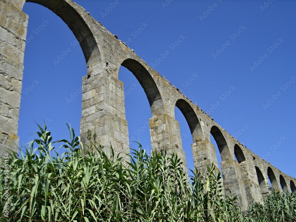 Aqueduto de Santa Clara (Vila do Conde), Norte - Portugal Stock Photo |  Adobe Stock