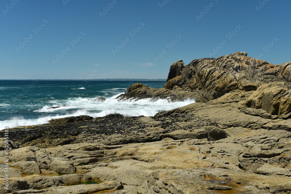 rochers et côte bretonne