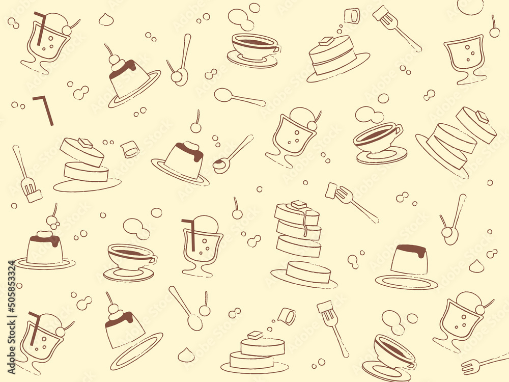 カフェ 線画 背景 メニュー
カフェ 線画 背景 メニュー