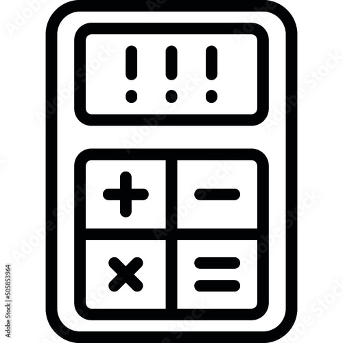 Accounting Warning Icon