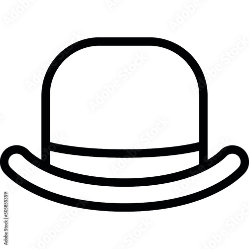 Bowler Hat Icon