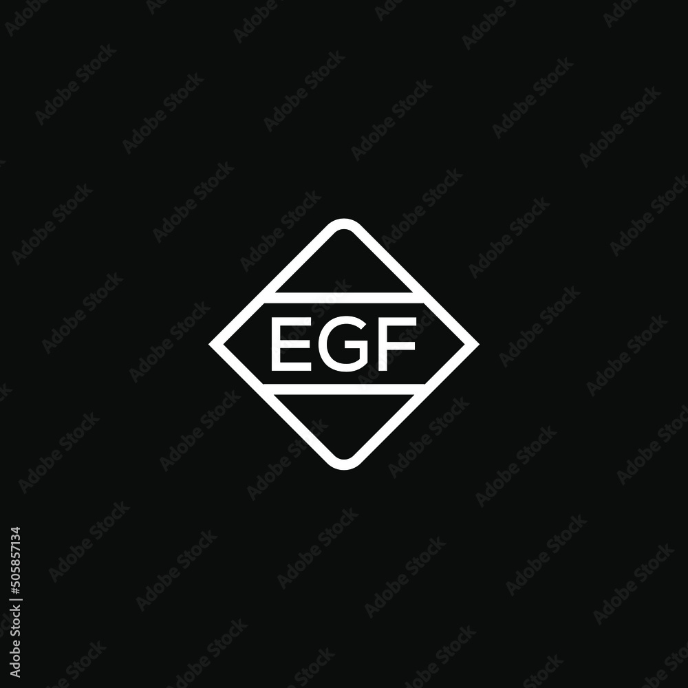 3 letters modern generic swoosh logo AEF, BEF, CEF, DEF, EEF, FEF, GEF,  HEF, IEF, JEF