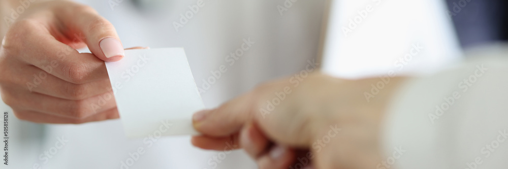 Doctor's hands are holding out the document to the patient, mocap Doctor's hands are holding out the document to the patient, mocap