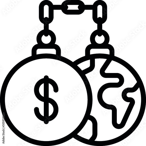 Global Debt Icon