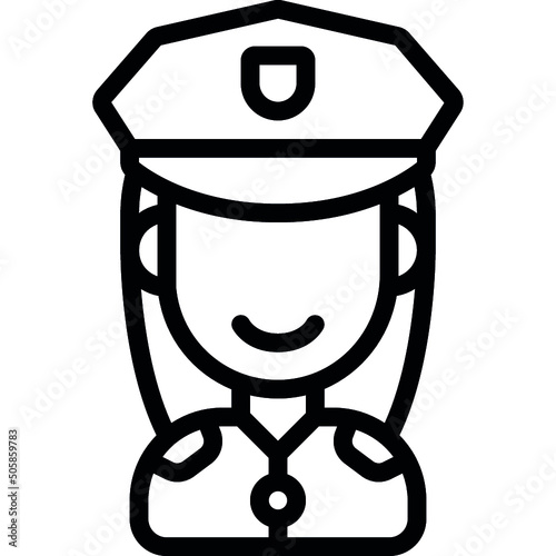 Police Officer Icon © Juicy Studios