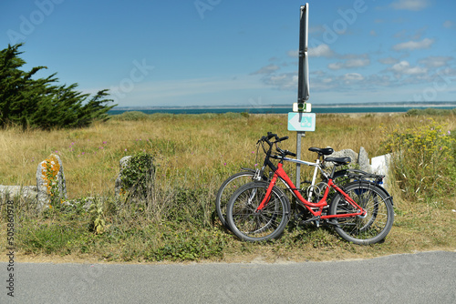 Le Faouet - vélos photo