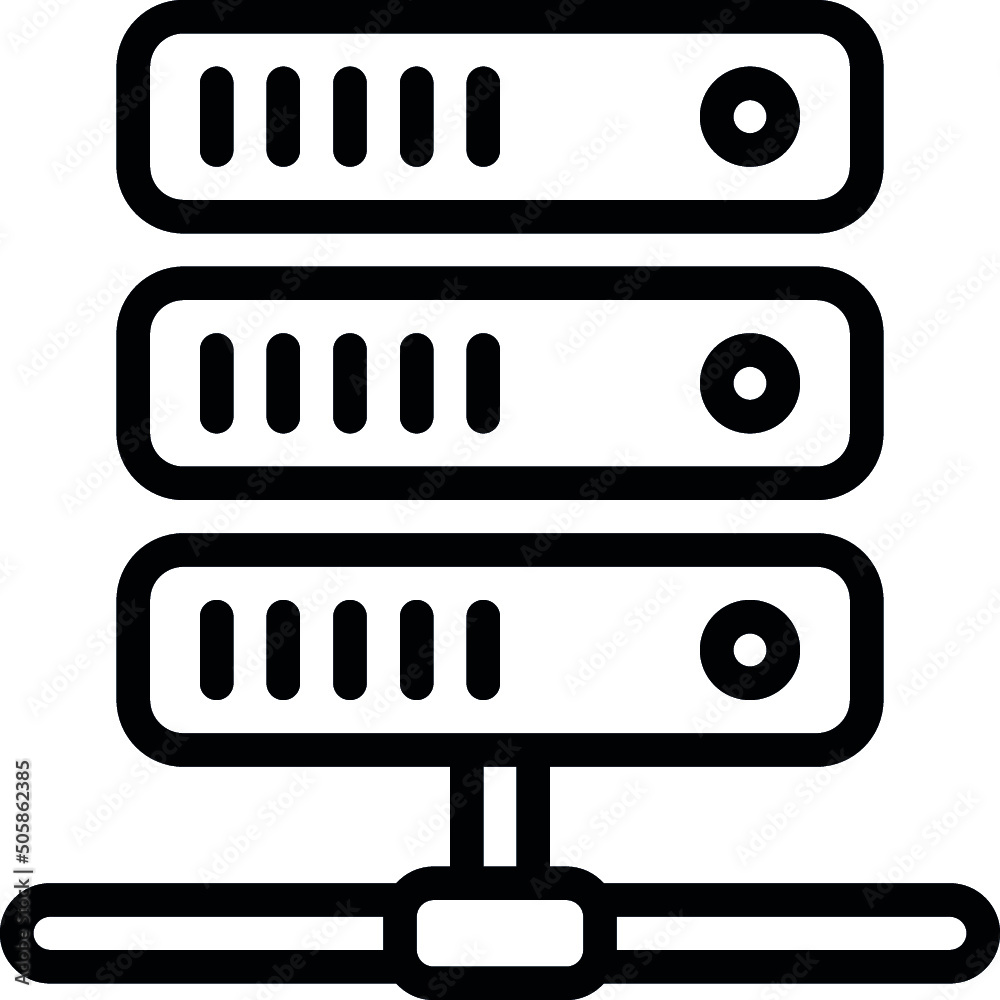 Network Server Icon Network Server Icon