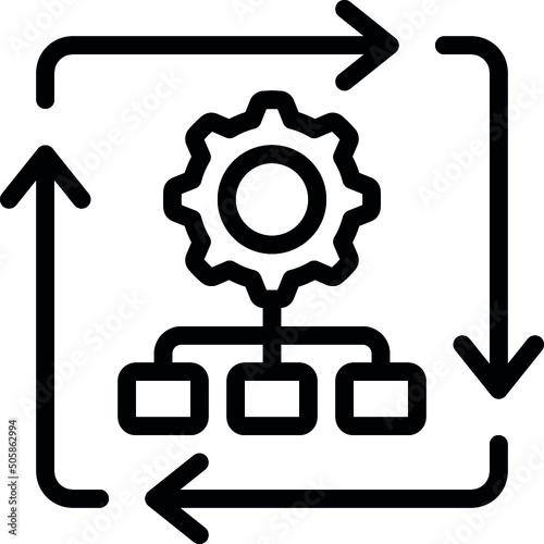 Infrastructure Automation Icon
