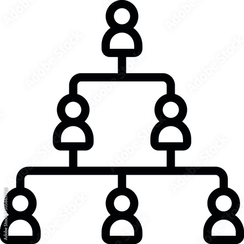 Team Hierarchy Icon