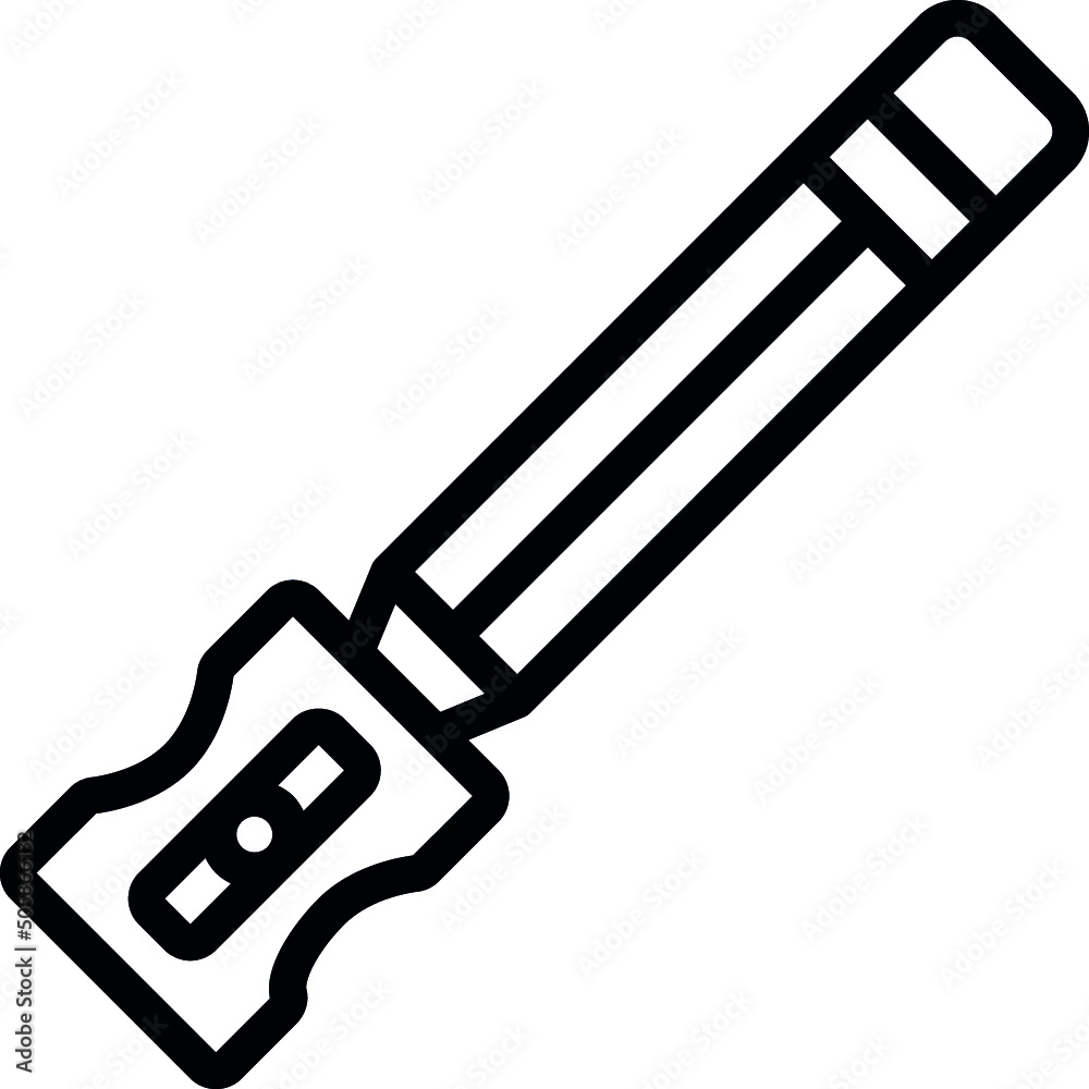 Sharpening Pencil Icon