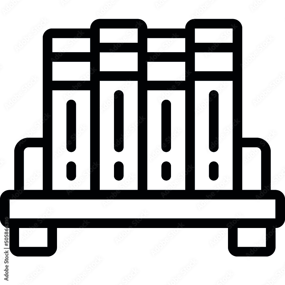 Book Shelf Icon Book Shelf Icon