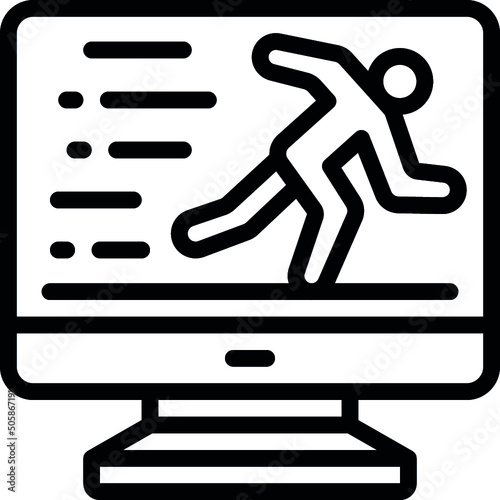 Computer Sprint Icon
