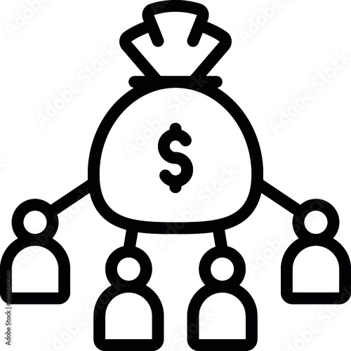 Crowd Funding Icon