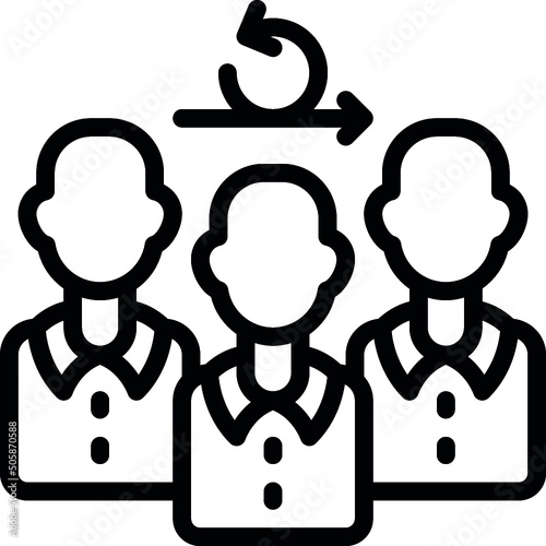 Scrum Team Icon