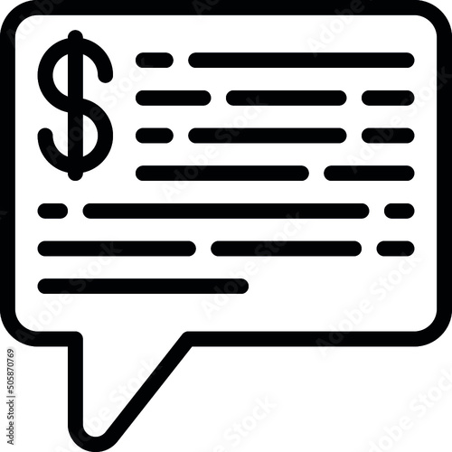 Financial Advice Service Icon