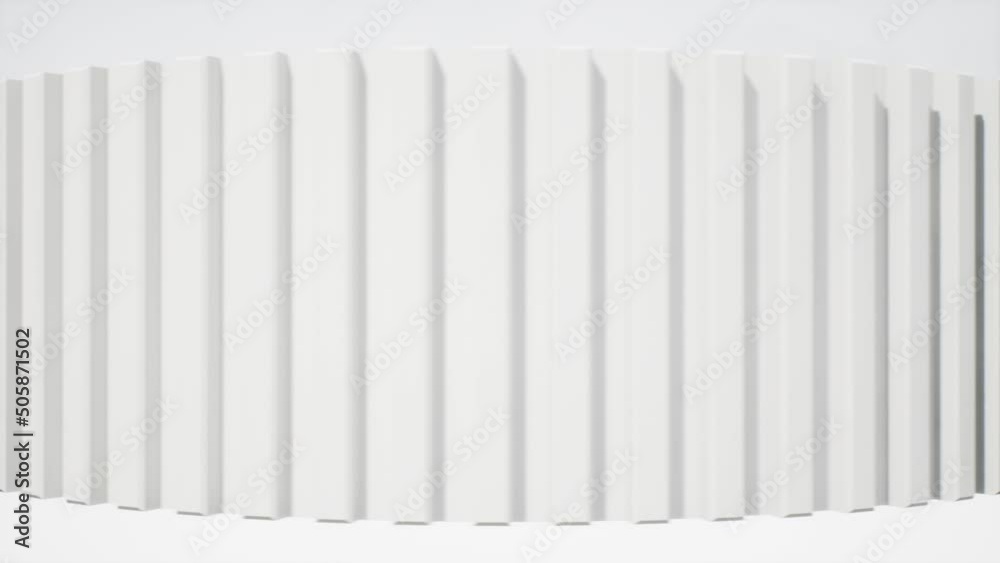 3 Animation of the movement of the white wall. 3 Animation of the movement of the white wall.