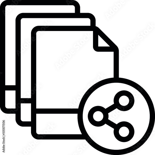 File Sharing Icon