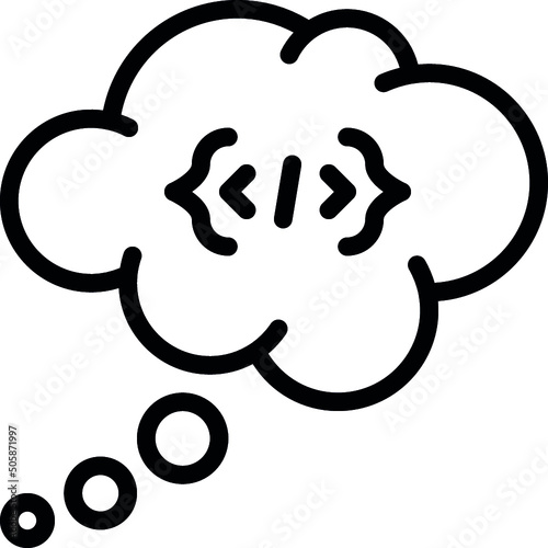 Think Code Icon