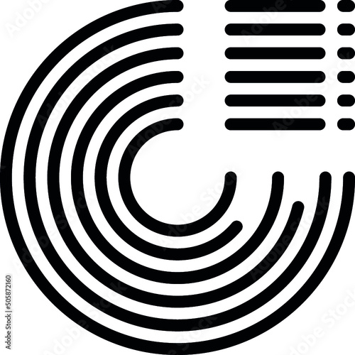 Data Circles Icon
