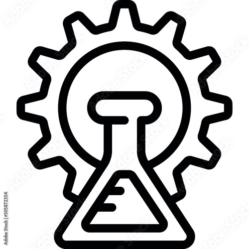 Beaker Chemical Engineering Icon