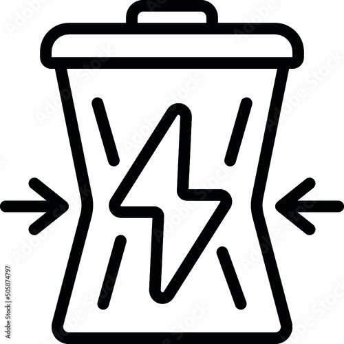 Reduce Energy Waste Icon