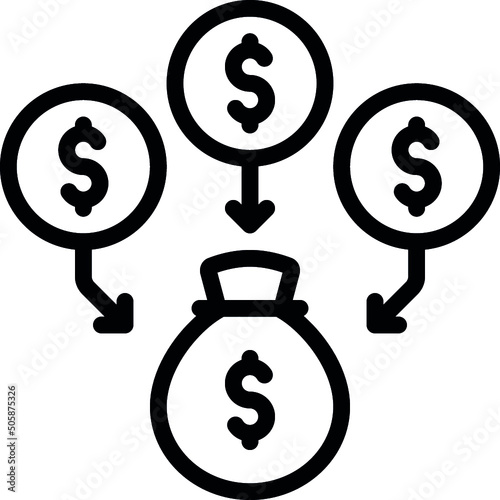 Loan Consolidation Icon