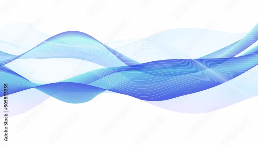Abstract Gradient Seamless Looped Animation Background. flowing Fluid waves. Soft, glow gradient. Screensaver. blue, purple colors animated stock footage. live Wallpaper, Liquid beautiful Pattern