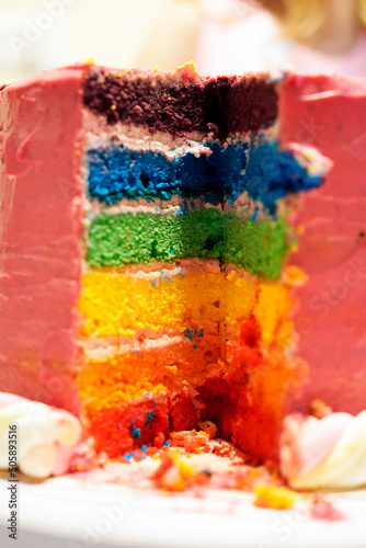 Rainbow Cake