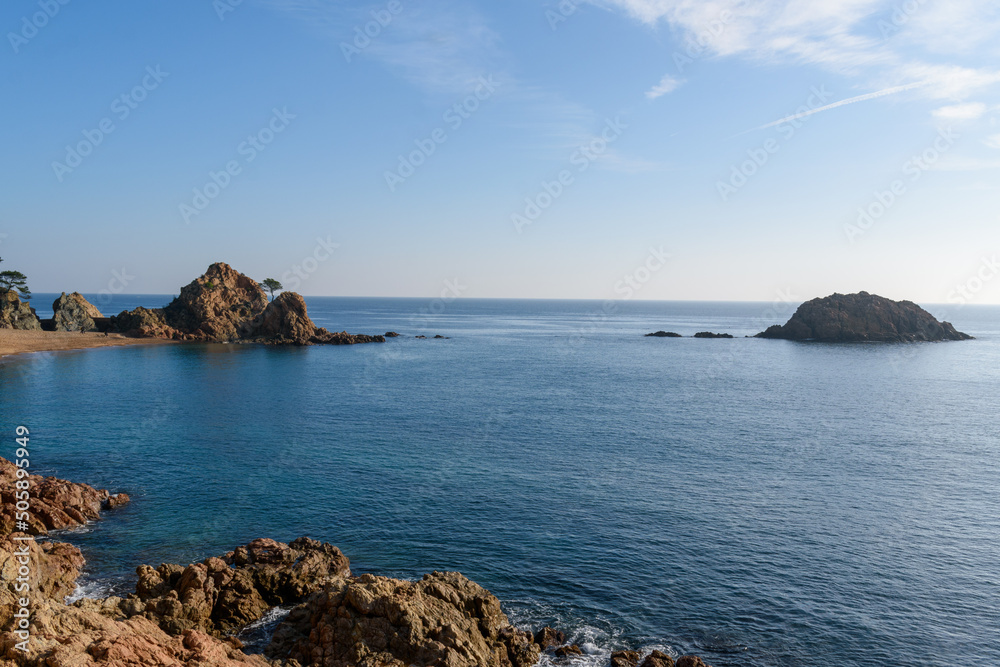 Beach of Tossa de Mar, Spain