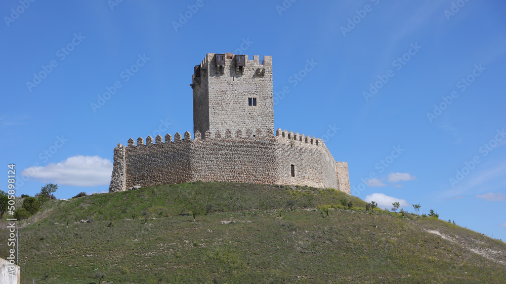 Castillo de Tiedra, Valladolid, Castilla y León, España