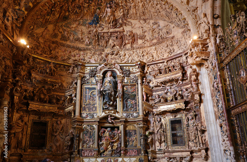 Capilla de los Benaventes, Iglesia de Santa María de Mediavilla, Medina de Rioseco, Valladolid, Castilla y León, España,  photo