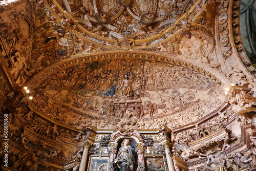 Capilla de los Benaventes, Iglesia de Santa María de Mediavilla, Medina de Rioseco, Valladolid, Castilla y León, España,  photo